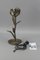 Mid-Century Modern Flower Tischlampe aus Metall 15