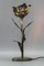 Mid-Century Modern Flower Table Lamp in Metal, Image 4