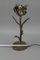 Mid-Century Modern Flower Tischlampe aus Metall 16