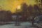 Post Impressionist Sunrise Snowscape, 1998, Oil on Canvas 2