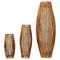 Mid-Century Italian Bamboo and Rattan Floor Lamps, Set of 3 1