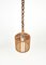 Mid-Century French Riviera Rattan & Wicker Pendent, Italy, 1960s, Image 4