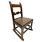 Antique English Children's Rocking Chair in Oak, Image 1