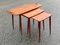 Tavolini ad incastro in teak di Arne Jacobsen, anni '60, set di 3, Immagine 3