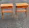 Moderne schwedische Mid-Century Nachttische aus Teak, 1960er, 2er Set 5