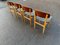 Modell 122 Esszimmerstühle aus Teak von Børge Mogensen für Devo, 4er Set 4