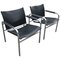 Klinte Leather Easy Chairs by Tord Björklund, 1970s, Set of 2, Image 1