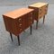 Commodes Mid-Century, Danemark, 1960s, Set de 2 4