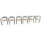 Dark Horse Armchairs by Rud Thygesen & Johnny Sørensen, 1980s, Set of 6 1