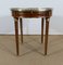 19th Century Louis XVI Carrara Marble & Wood Table 11