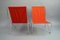 Bachelor Lounge Chairs by Verner Panton for Fritz Hansen, 1960s, Set of 2 3