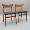 Teak Dining Chairs by Schiønning & Elgaard for Randers Møbelfabrik, Set of 2 2