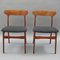 Teak Dining Chairs by Schiønning & Elgaard for Randers Møbelfabrik, Set of 2 11