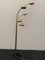 Lámpara de pie arqueada de latón, años 70, Imagen 1