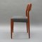 Vintage Teak Chairs by Niels Otto Møller, 1960s, Set of 2 15