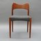 Vintage Teak Chairs by Niels Otto Møller, 1960s, Set of 2 8