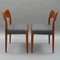 Vintage Teak Chairs by Niels Otto Møller, 1960s, Set of 2 9