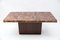 Brutalistic Coffee Table in Copper and Rosewood by Heinz Lilienthal, 1970s 1