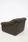 Vintage Brown Leather Armchairs by De Pas, Durbino, Lomazzi, Set of 2 9