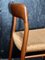 Mid-Century Teak Dining Chairs by Niels Otto Moller, Set of 4 11