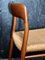 Mid-Century Teak Dining Chairs by Niels Otto Moller, Set of 4, Image 11