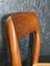 Mid-Century Teak Dining Chairs by Niels Otto Moller, Set of 4, Image 10