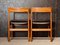 Mid-Century Teak & Black Vinyl Dining Chairs by John Herbert for Younger, Set of 4 8