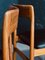 Mid-Century Teak & Black Vinyl Dining Chairs by John Herbert for Younger, Set of 4, Image 15