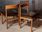 Mid-Century Teak & Black Vinyl Dining Chairs by John Herbert for Younger, Set of 4 12