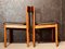 Mid-Century Teak & Black Vinyl Dining Chairs by John Herbert for Younger, Set of 4 2