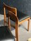 Mid-Century Teak & Black Vinyl Dining Chairs by John Herbert for Younger, Set of 4, Image 14