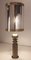 Large Vintage Metal Table Lamp, Italy, 1970s 3