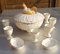 Antique Egg Eastern Dishes with Bowl and Egg Cups, Set of 10 8