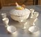 Antique Egg Eastern Dishes with Bowl and Egg Cups, Set of 10, Image 8