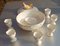 Antique Egg Eastern Dishes with Bowl and Egg Cups, Set of 10 6
