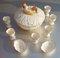 Antique Egg Eastern Dishes with Bowl and Egg Cups, Set of 10, Image 7