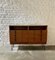 Teak 6-Drawer Side Cabinet with Marble Top, 1960s, Image 1