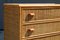 Bamboo & Rattan Chest of Drawers, 1950s, Set of 2 3