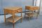 Tables de Chevet en Bambou et Rotin, Italie, 1950s, Set de 2 2