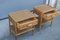 Italian Bamboo & Rattan Bedside Tables, 1950s, Set of 2 6