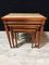 Louis XVI Mahogany Nesting Tables, Set of 3 3