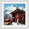 Slim Aarons, Chalet Costi, 1968, Fotografía a color, Imagen 1