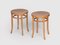 Bentwood Stools, Poland, Jasienica, 1960s, Set of 2 1