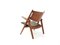 Set of Vintage Sawbuck Armchairs by Hans J. Wegner by Carl Hansen & Søn 24