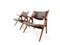 Set of Vintage Sawbuck Armchairs by Hans J. Wegner by Carl Hansen & Søn 15