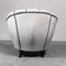 Fauteuil Vintage en Velours Gris, 1950s 12