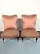 Vintage Italian Pink Club Armchairs, 1950s, Set of 2 1