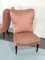 Italienische Vintage Clubsessel in Rosa, 1950er, 2er Set 8