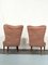 Vintage Italian Pink Club Armchairs, 1950s, Set of 2, Image 2