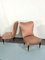 Italienische Vintage Clubsessel in Rosa, 1950er, 2er Set 7